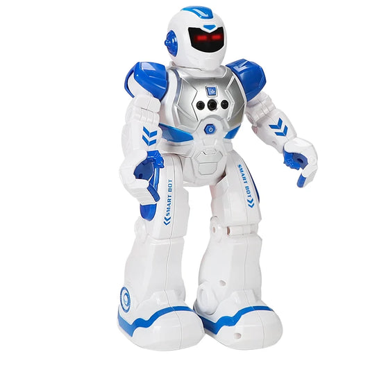 Amiqi Induction Funny Cool Kids Toys Electric Dancing Robot Intelligent Child Toy Robot Rc Robot Singing and Dancing Toys