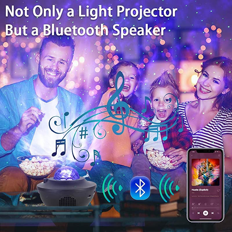 Star Projector for Bedroom, Christmas Birthday Gifts for Men Women Teen Girls Boys, Nebula Projector Night Light for Party