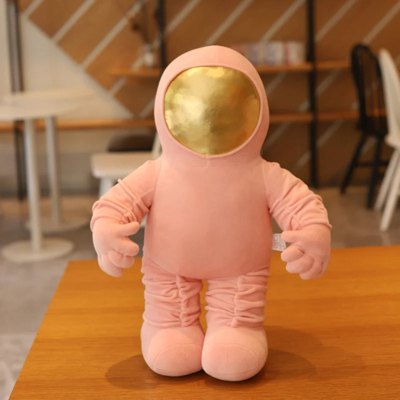 Plush Astronaut and Spaceship Toy Stuffed Soft Science Fiction Type Soft Doll Kids Toys Creative Toys Children Birthday Gift