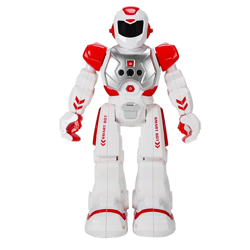 Amiqi Induction Funny Cool Kids Toys Electric Dancing Robot Intelligent Child Toy Robot Rc Robot Singing and Dancing Toys