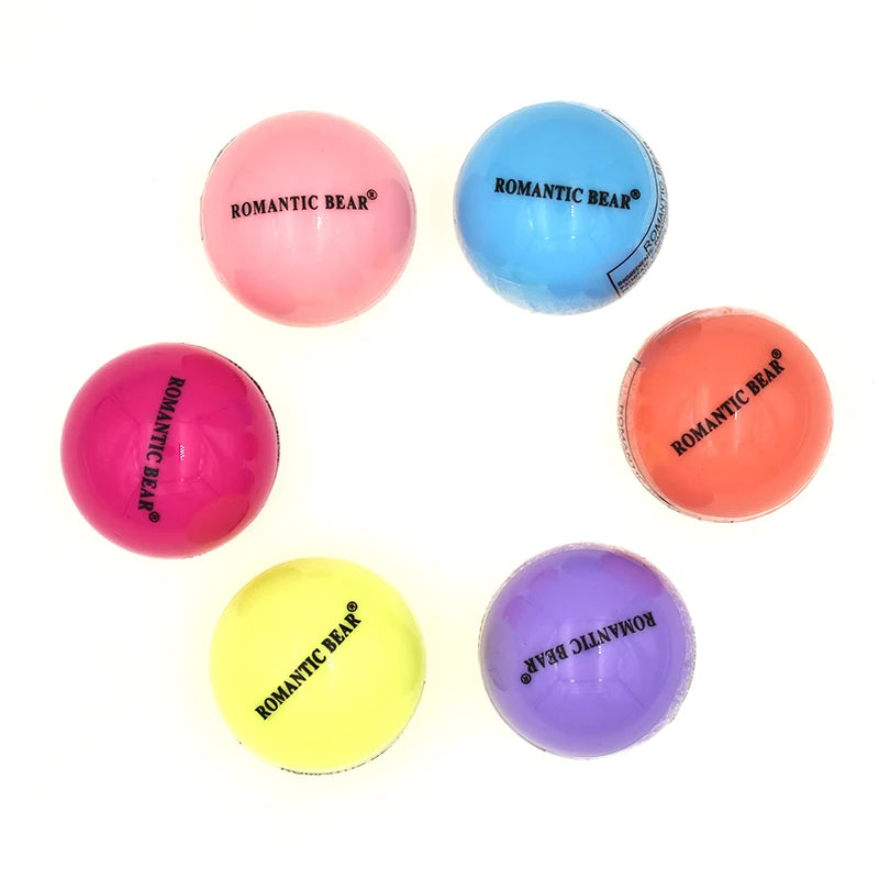 6Pcs/Pack Ball Lip Balm Moisturizing Cute Sweet Tone Up CC Balm Lipstick Makeup Lip Tint Fresh and Moist Cosmetics New Arrival