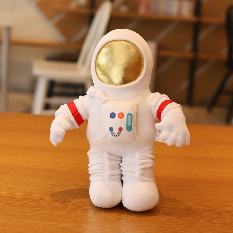 Plush Astronaut and Spaceship Toy Stuffed Soft Science Fiction Type Soft Doll Kids Toys Creative Toys Children Birthday Gift