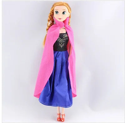 Original Princess Elsa Doll Anna Snow Queen Children Girls Toys Birthday Christmas Gifts for Kids Sharon Dolls