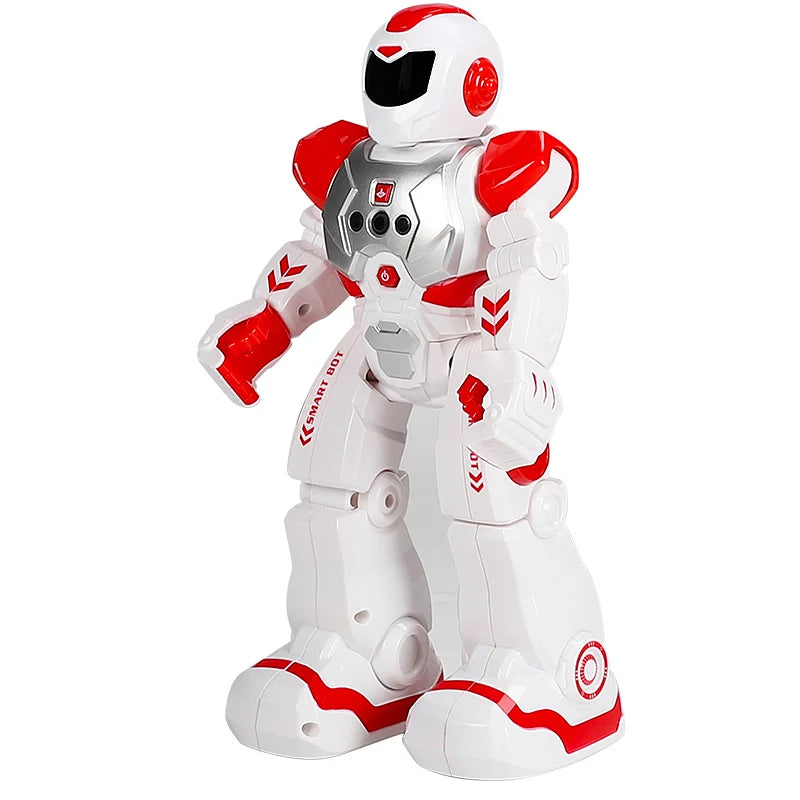 Amiqi Induction Funny Cool Kids Toys Electric Dancing Robot Intelligent Child Toy Robot Rc Robot Singing and Dancing Toys