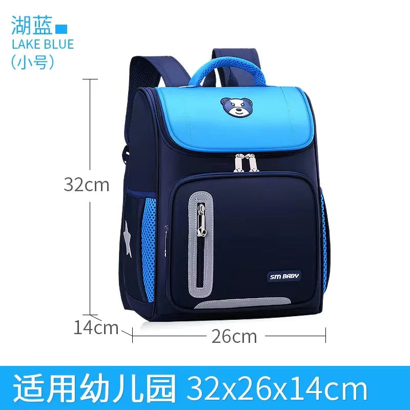 Elementary Children Schoolbag Boys Girls Backpack Sport Bagpack for Teens Water-Resistant Pupil School Backpack