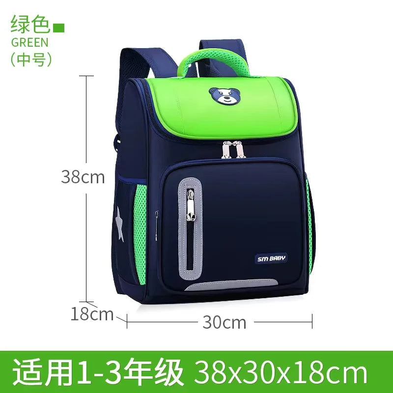 Elementary Children Schoolbag Boys Girls Backpack Sport Bagpack for Teens Water-Resistant Pupil School Backpack