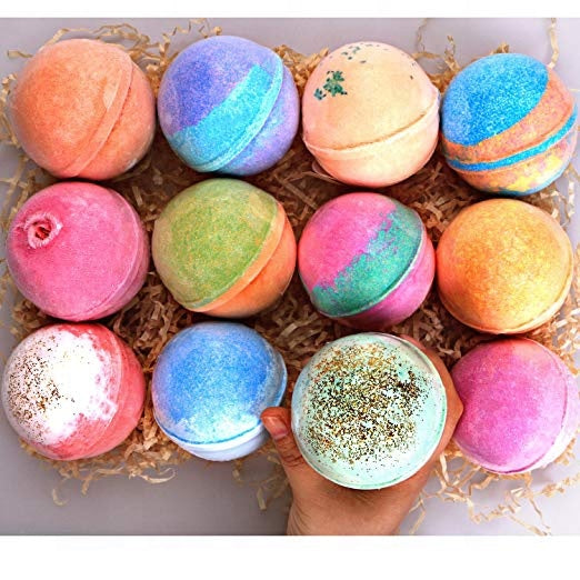 60g*6pcs Luxurious SPA Skin Care Relaxing Bath Bomb Gift Set