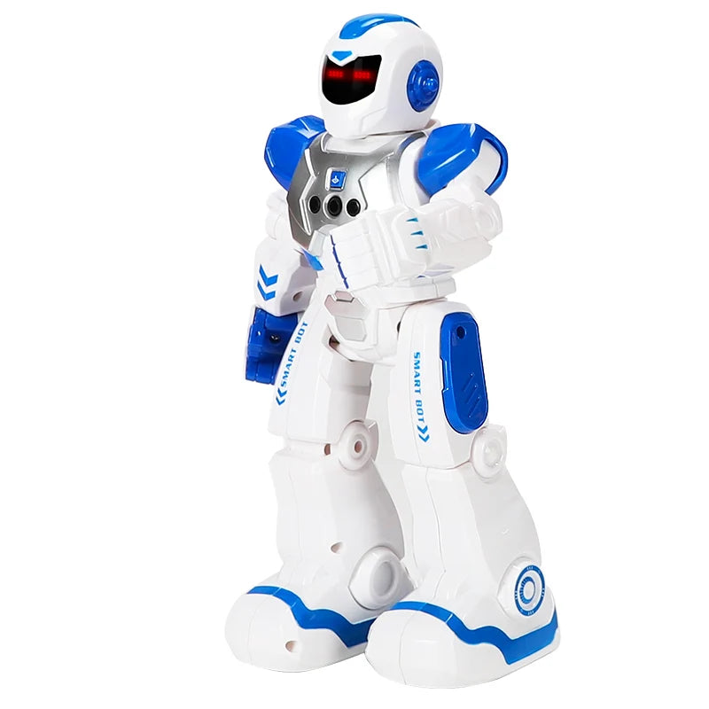 Amiqi Induction Funny Cool Kids Toys Electric Dancing Robot Intelligent Child Toy Robot Rc Robot Singing and Dancing Toys