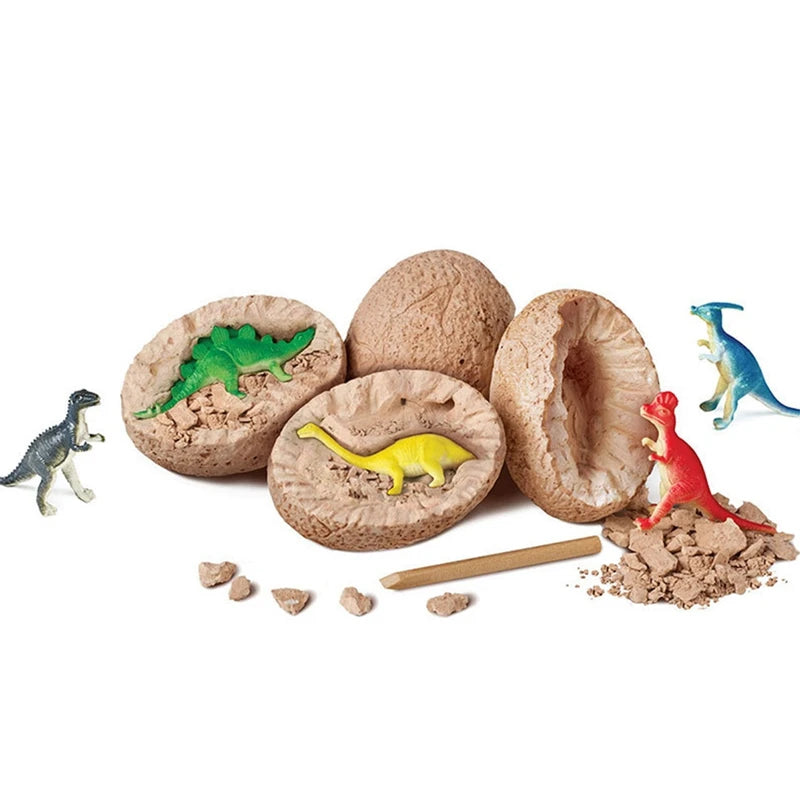 Dinosaur Egg Tyrannosaurus Model Toys Scientific Mining Educational Toy Dinosaur Archeology Digging Toys for Kids Children