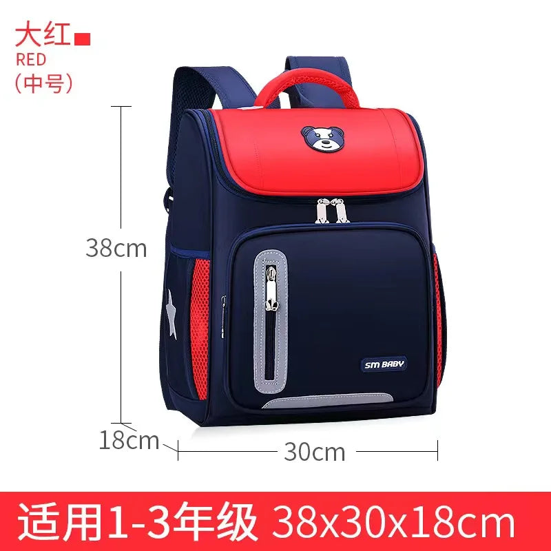 Elementary Children Schoolbag Boys Girls Backpack Sport Bagpack for Teens Water-Resistant Pupil School Backpack