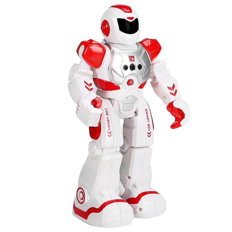 Amiqi Induction Funny Cool Kids Toys Electric Dancing Robot Intelligent Child Toy Robot Rc Robot Singing and Dancing Toys