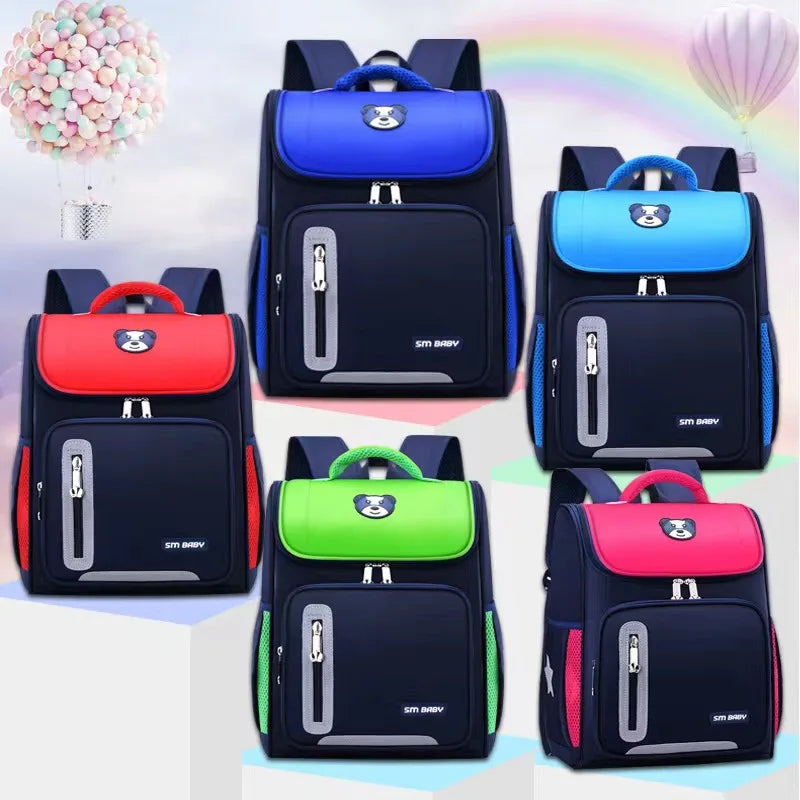 Elementary Children Schoolbag Boys Girls Backpack Sport Bagpack for Teens Water-Resistant Pupil School Backpack