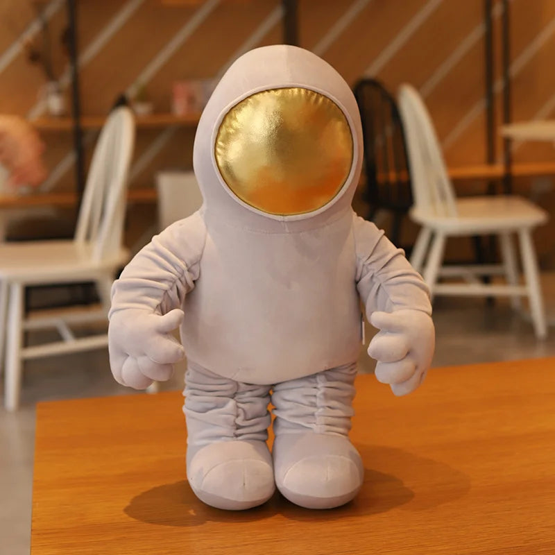 Plush Astronaut and Spaceship Toy Stuffed Soft Science Fiction Type Soft Doll Kids Toys Creative Toys Children Birthday Gift