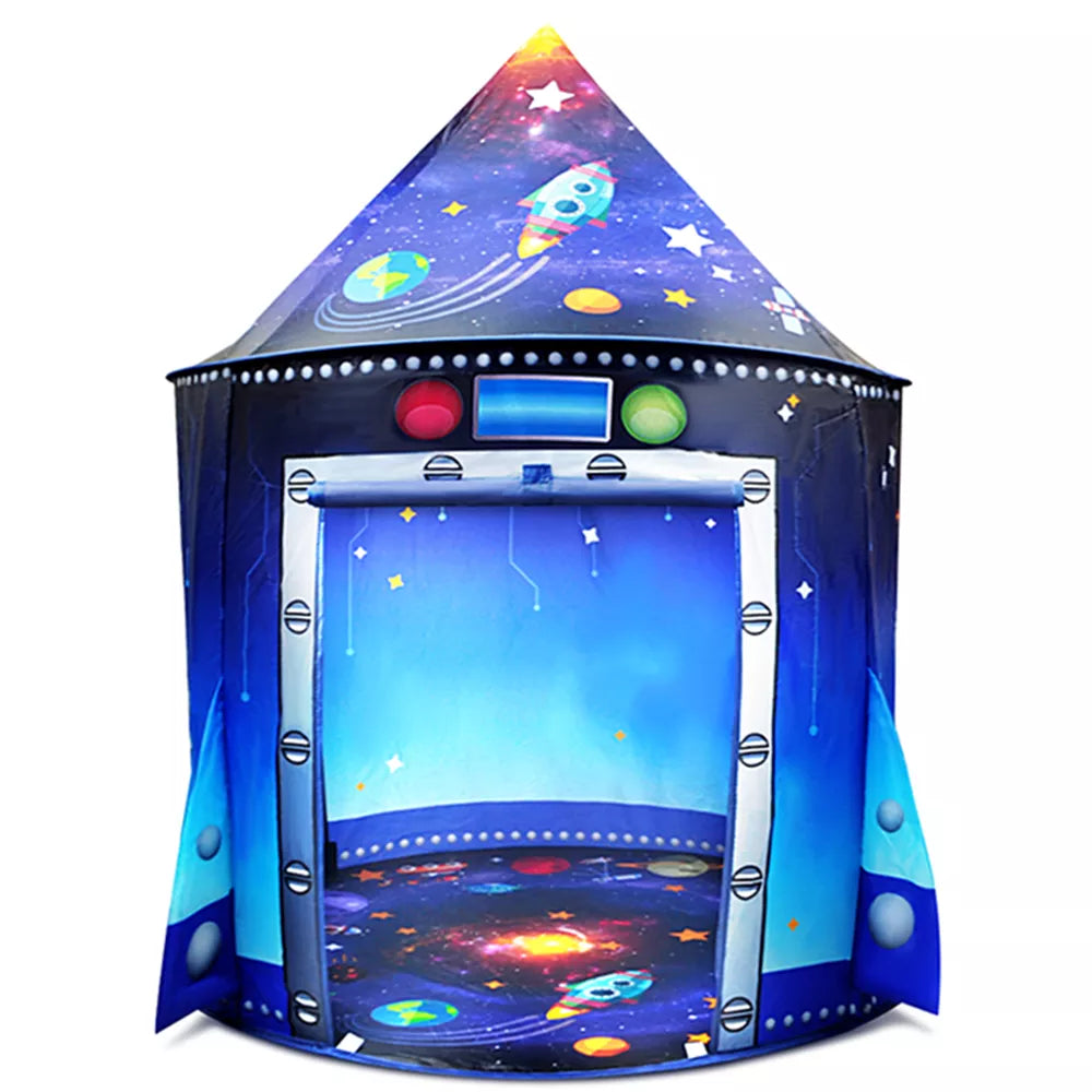 YARD Kids Tent Space Kids Play House Children Tente Enfant Portable Baby Play House Tipi Kids Space Toys Play House for Kids