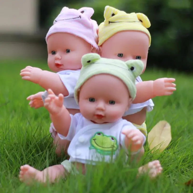 30cm Newborn Baby Doll Toys for Girls Soft Simulation Lifelike Babies Doll Toys Educational Dolls for Children Birthday Gift Toy