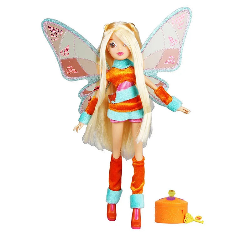 Believix Fairy&Lovix Fairy Rainbow Colorful Girl Doll Action Figures Fairy Bloom Dolls With Classic Toys for Girl Gift