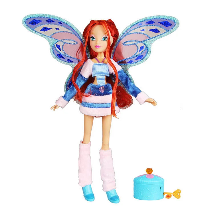 Believix Fairy&Lovix Fairy Rainbow Colorful Girl Doll Action Figures Fairy Bloom Dolls With Classic Toys for Girl Gift