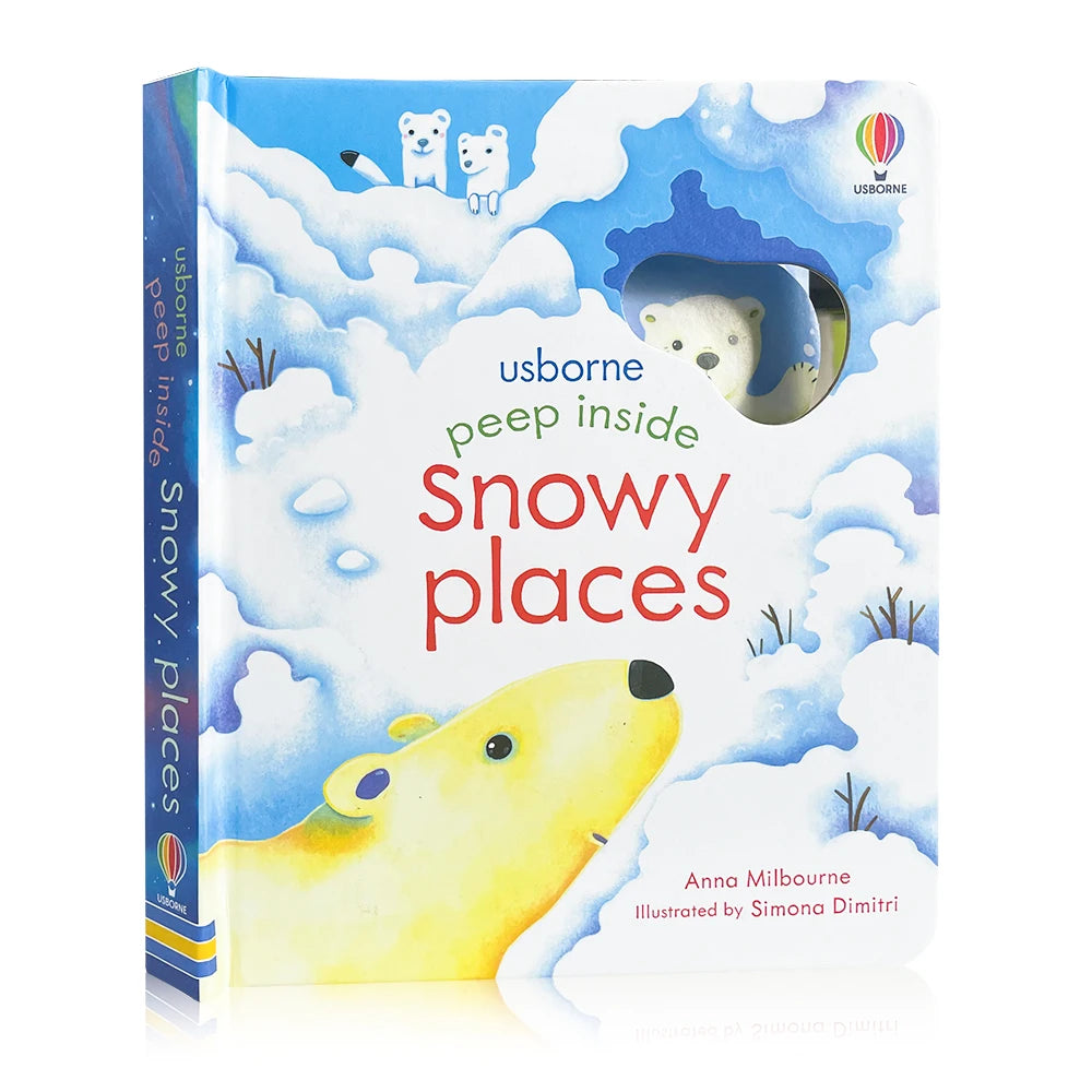 Peep Inside Usborne Book English Educational Picture Books for Kids Children Fairy Tale Learning Toys Montessori Materials Gifts