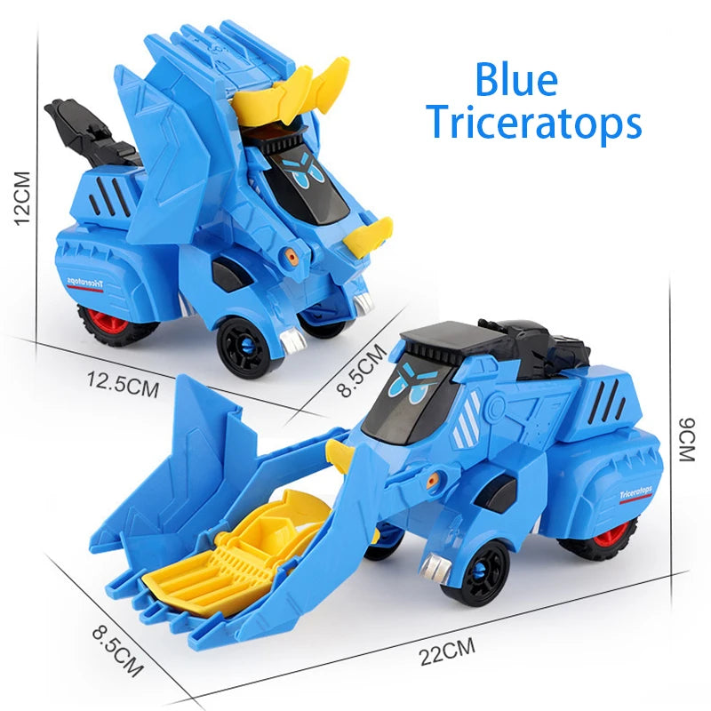 2 in 1 Monster Truck Transformation Car Toy Children Dinosaur Car Toy Transformation Toys for Boy Deformation Figures Robot Toys