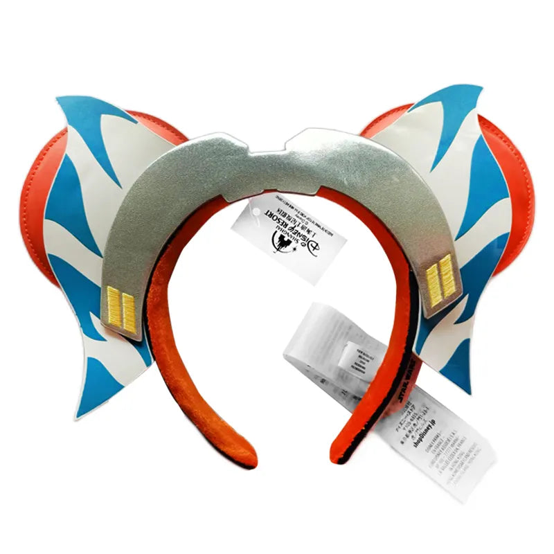 2024 Disney Mickey Ears Headband Firework Headband With Jack Pumpkin King Cosplay Hairband Disneyland Letter Headband Gift