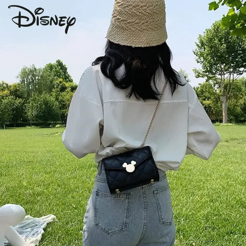 Disney Mickey New Women's Bag Luxury Brand Fashion Women's Shoulder Bag High Quality Cartoon Fashion Shoulder Messenger Bag