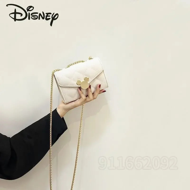 Disney Mickey New Women's Bag Luxury Brand Fashion Women's Shoulder Bag High Quality Cartoon Fashion Shoulder Messenger Bag