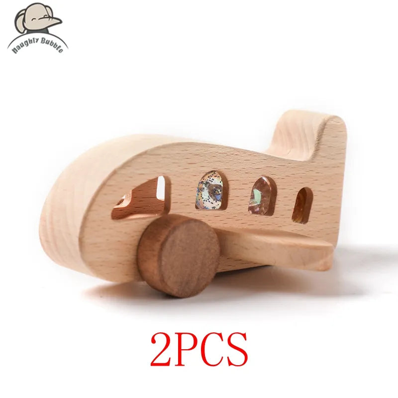 Wooden Train Birthday Toy  Montessori Toys Baby Educational Toys  Wooden Trolley  Baby Learning Toys  Number of Wood Baby's Toys