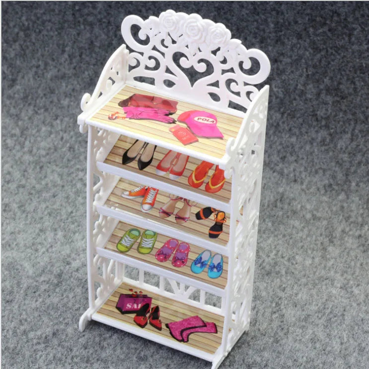 Doll House Accessories and Furniture for Barbie 1/6 Dollhouse Furniture Girls Toys Birthday Gift