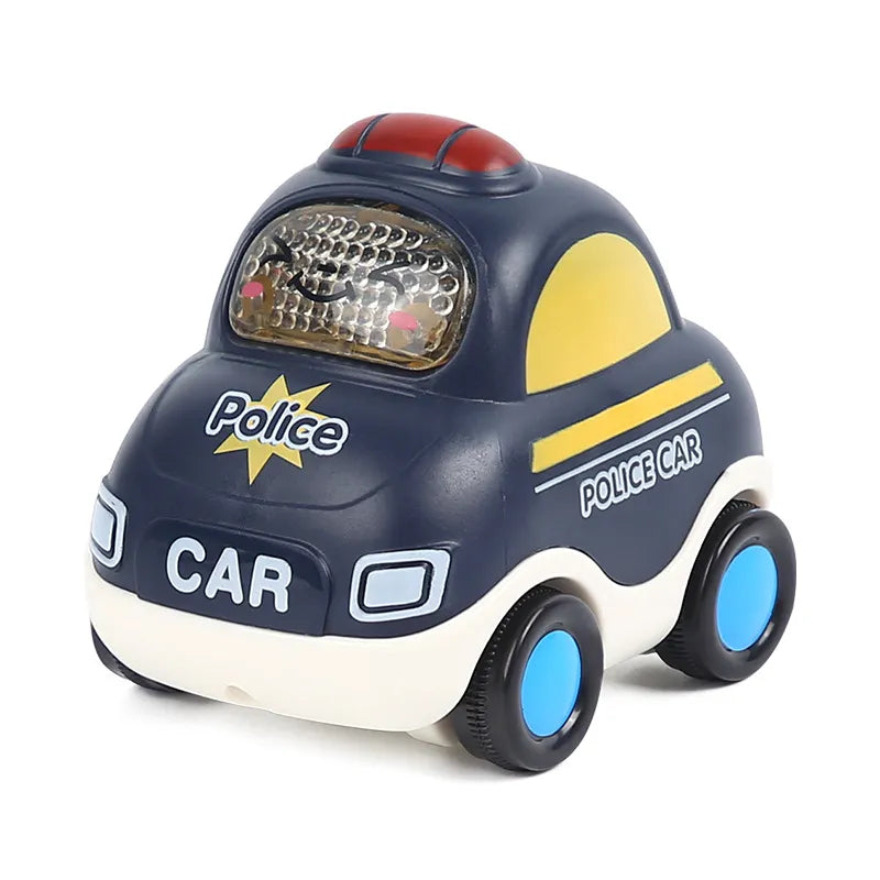 Mini Racing Car Kids Educational Toy Baby Car Toys Cars Soft & Sturdy Pull Back Car Toys for Children Boys Girl 1 2 3 4 5 Years