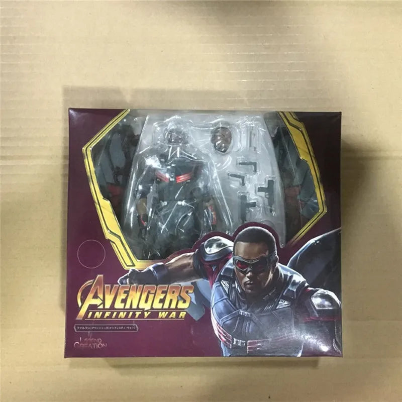 Shf Sam Wilson Falcon Action Figure Toys 15cm High Quality New Captain America Statue Model Collectible Ornament Gifts