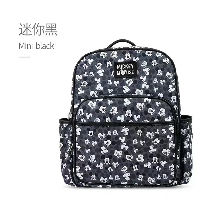 Disney Mickey Original New Diaper Bag Backpack Luxury Brand Baby Diaper Bag Large Capacity Multi-Function Cartoon Baby Bag