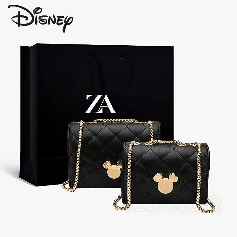 Disney Mickey New Women's Bag Luxury Brand Fashion Women's Shoulder Bag High Quality Cartoon Fashion Shoulder Messenger Bag