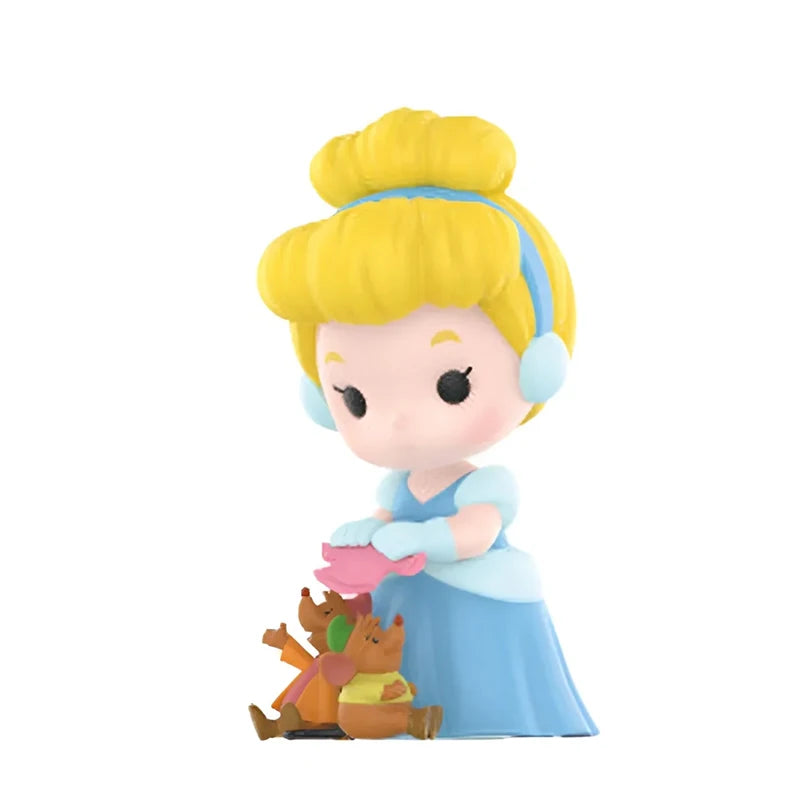 Disney Princess Fairy Tale Friendship Blind Box Anime Surprise Mystery Box Bell Mona Princess Dolls Figure Desktop Ornament Gift