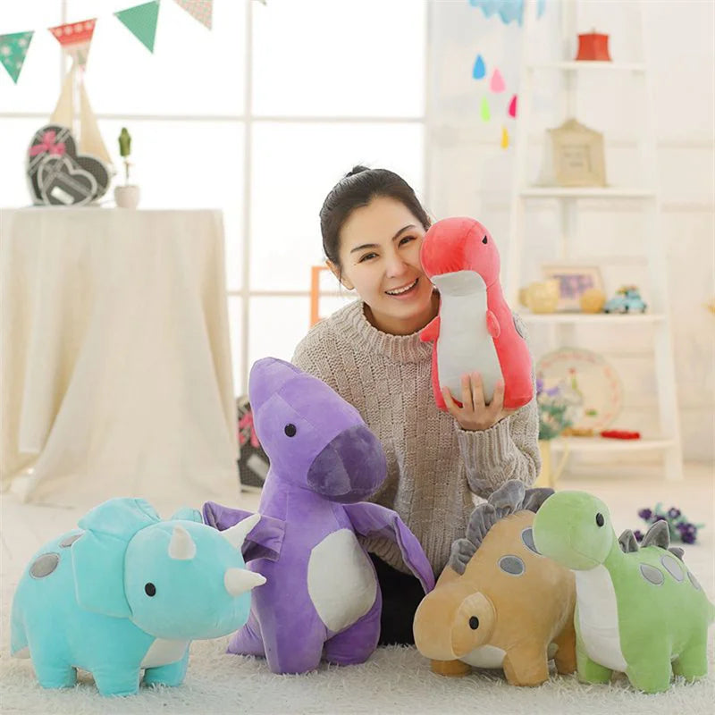 Triceratops Cute Stuffed Animal Plush Toy Adorable Soft Dinosaur Toy Plushies and Gifts Perfect Present for Kids and Toddlers