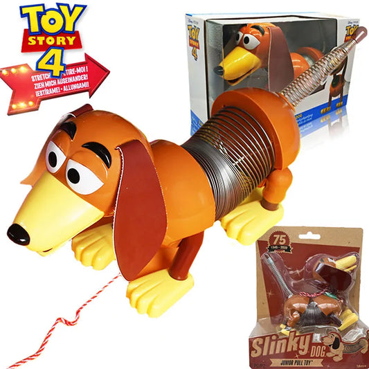 Disney Pixar Toy Story 4 Stretch Slinky Dog Sheepherder Action Figures Toys Slinky Dog Animal Anime Figure Dolls Gifts for Kids