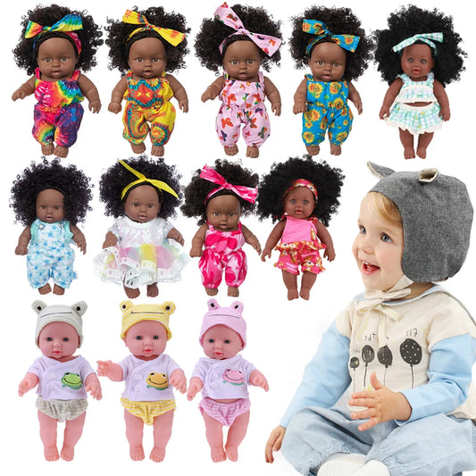 30cm Newborn Baby Doll Toys for Girls Soft Simulation Lifelike Babies Doll Toys Educational Dolls for Children Birthday Gift Toy