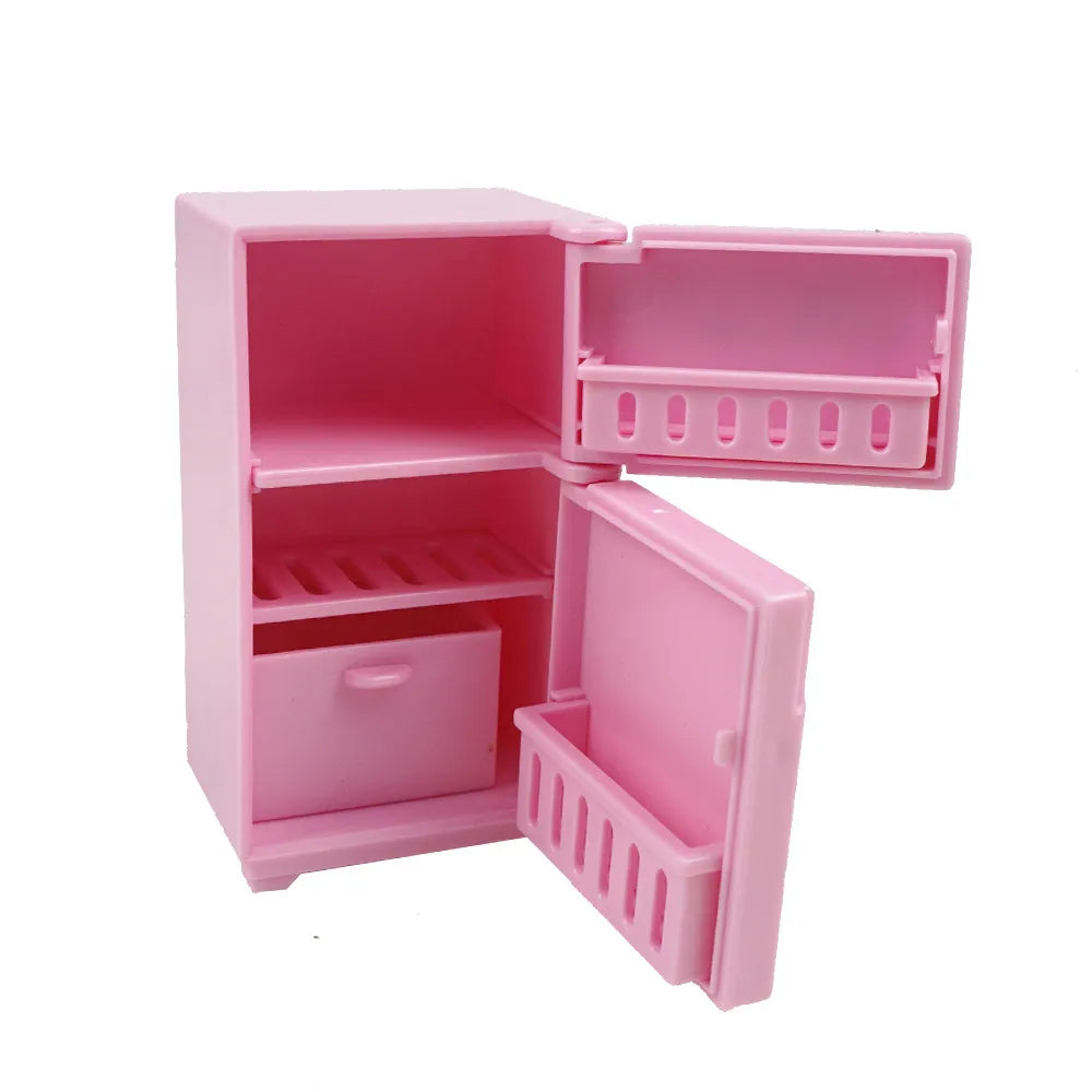 Doll House Accessories and Furniture for Barbie 1/6 Dollhouse Furniture Girls Toys Birthday Gift