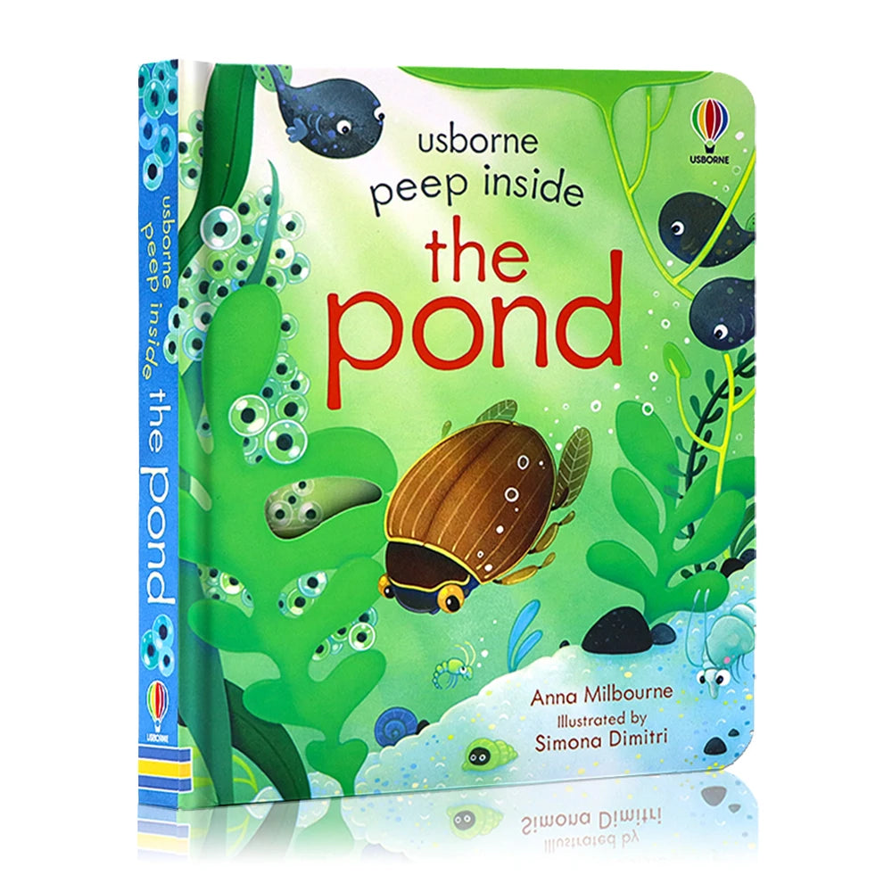 Peep Inside Usborne Book English Educational Picture Books for Kids Children Fairy Tale Learning Toys Montessori Materials Gifts