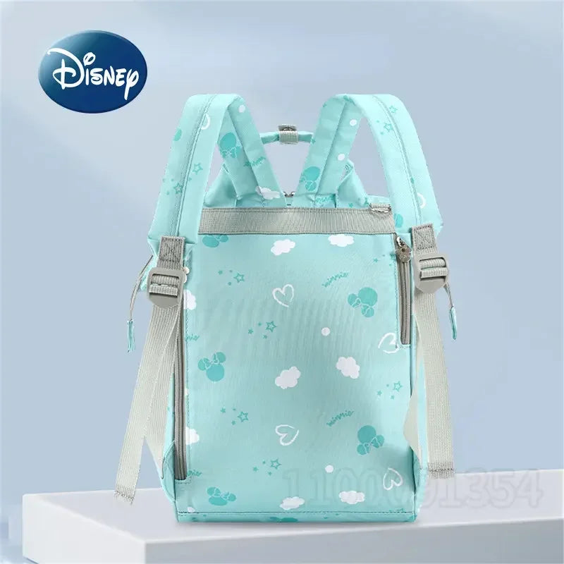 Disney Mickey Original New Diaper Bag Backpack Luxury Brand Baby Diaper Bag Large Capacity Multi-Function Cartoon Baby Bag