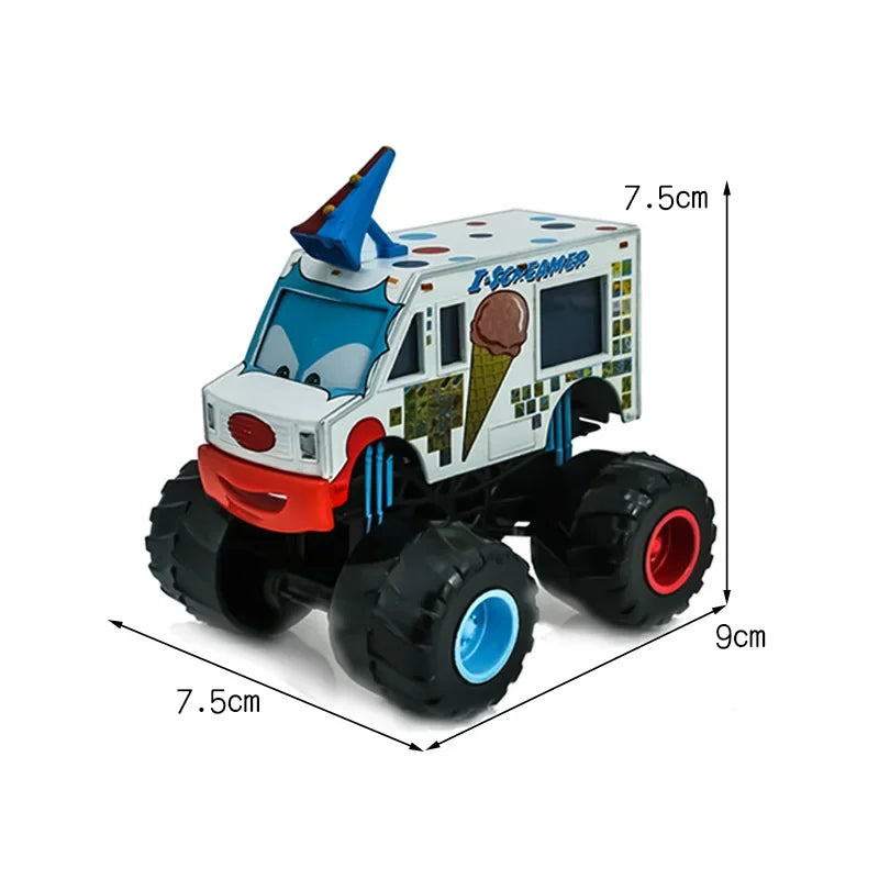 Alloy Disney Pixar Cartoon Cars Monster Truck Car Collection Lightning McQueen Toys Metal Model Kids Birthday Gift for Boys