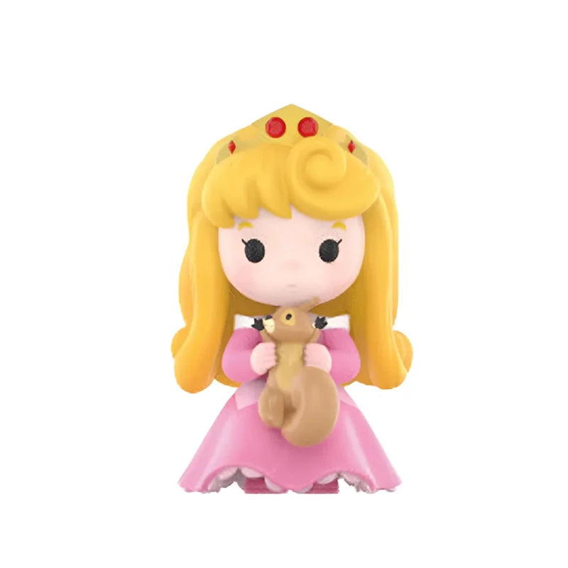 Disney Princess Fairy Tale Friendship Blind Box Anime Surprise Mystery Box Bell Mona Princess Dolls Figure Desktop Ornament Gift